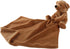 Apricot Lamb Brown Teddy Bear Stuffed Animals Security Blanket, 13 Inches Luxury Snuggler Plush