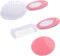 SUPVOX Hairbrush and Comb Set for Babies, Soft Nylon Massage Brush with