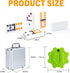 Set 91 Double12 Set Yinlo Mexican Train Dominoes with Sound Effects, Mexican Train Dominoes Game for Travel, Tiles