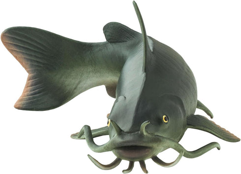 6" 3+ Safari Ltd. Catfish Figurine - Realistic Fish Figure - Educational Toy for Boys, Girls, and Kids Ages