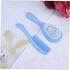 Set 6-Piece Sosoport Baby Hair Brush for Newborns Infant Comb and Massage Brush Kit Soft Silicone Baby Bath Supplies