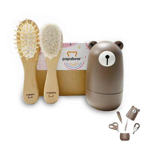 Baby Nail Clippers Set with Cute Case, Infant Fingernail and Toenail File