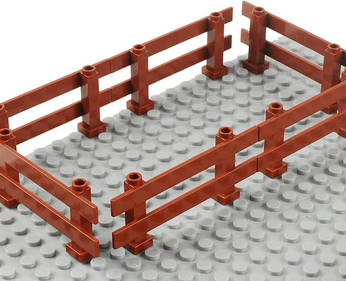 50pcs Fence Building Blocks - City Accessories House Sencery Set DIY Building Kit Compatible with Major Brands (#3)