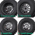 4Pcs 14mm to 17mm CNC Wheel Hex Hub Adapter for 1/8 Typhon/Kraton/Outcast/Notorious RC Big Rock Crawler Upgrades