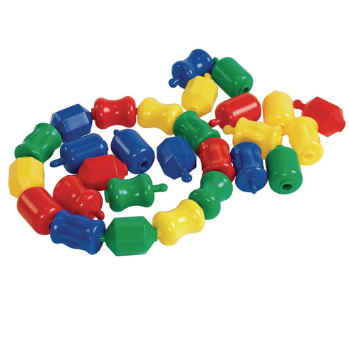 Excellerations Early STEM Toy, Connecting Fun Linking Pop Beads for Toddlers, Snap Lock Beads Set in Storage Bin, Pack