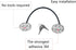 REZIPO 3 Pack Black Refrigerator Door Locks with 6 Keys, Key Locks for Fridge, Cabinet, File Drawer and More