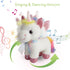 Singing Dancing Unicorn Stuffed Animal, Music Rocking Unicorn Plush Toys Interactive Toys for Kids,Holiday Party