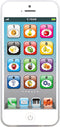 Toy Learning Play Cell Phone, Interactive Toy with 8 Functions and Dazzling Lights for Toddler Kids