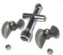 ZDingTech 2pcs H102 H120 H100 H106 H108 H102 Propeller Parts for TKKJ RC Boat Parts, RC Boat Propeller with Nuts