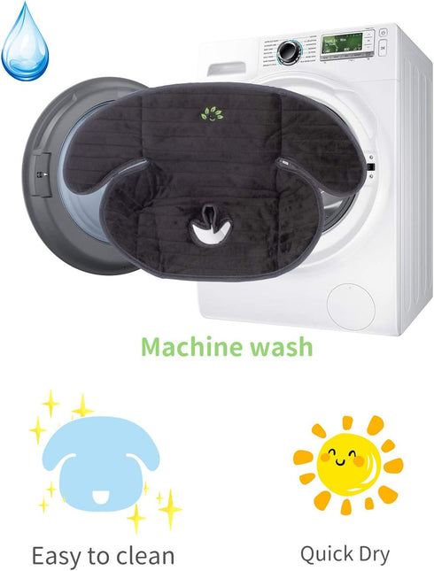 Huayao Piddle Pad Car Seat Protector, Waterproof Potty Training Seat Saver Pads for Infants Baby and Toddlers, Machine