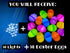 150 150 GiftExpress Pcs Plastic Glow in the Dark Easter Eggs Non Electronic & Mini Flashing Light Balls Standalone