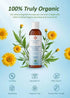 100% Shoosha Organic Calendula Oil Fragrance Free, for Babies, Real Calendula Oil, Calendula Massage Oil Moisturizer