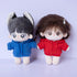 niannyyhouse 20cm Plush Doll Clothes - Elastic Solid Sportswear Suits, Soft Stuffed Toy Dress Up Accessories
