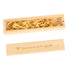 Wooden Pregnancy Test Keepsake Box with Lid Rustic Footprint Design Female Pregnancy
