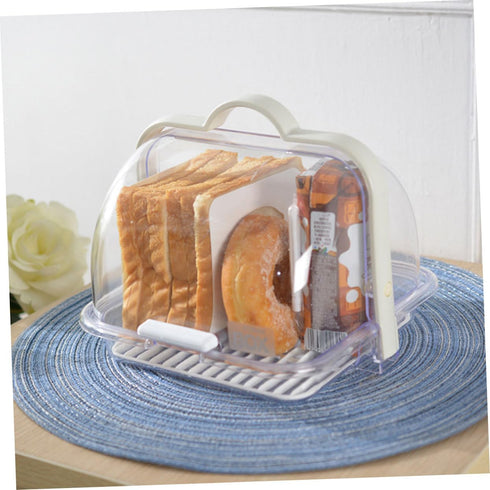 Portable Milk Bottle Draining Rack Multi-Functional Storage Box for Bottles Bread and Chopsticks Lightweight Sealed