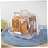 Portable Milk Bottle Draining Rack Multi-Functional Storage Box for Bottles Bread and Chopsticks Lightweight Sealed