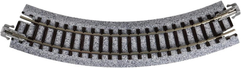 Kato (4-Piece), 150mm/(6") Radius/45-Degree USA Model Train Products UNITRACK Compact Tracks