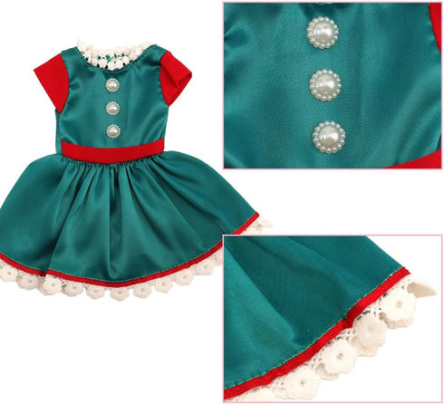 BM 10 Sets 14.5 Inch 14 -14.5 Inch American Doll Clothes Outfits Dolls Handmade Casual Wear Clothes and Other Dolll