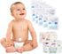 Baby Belly Navel Patches(10 Pieces), Cotton Pads for Baby Belly Button Hernia,