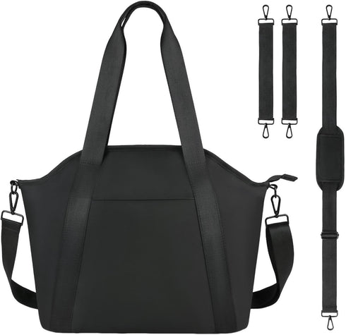 Generic Stroller Diaper Bag - Waterproof Supplies Storage, Mom Bag Milk Bottle Holder,