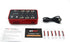 WhoopStor 3 Red Color 1S LiPo Battery Storage Charger, Tiny Whoop Charger with LCD Display and PH2.0/BT2.0 Connectors