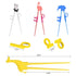 Training Chopsticks, Cute Animal Shape Learning Chopsticks for Kids, 4 Pack for Right or Left Handed