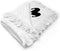 Fastasticdeals Custom Embroidery Nursery Bedding Baby Blankets for Boys & Girls Mustache Cotton