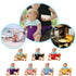 Lychee Harness Seat for High Chair Baby Feeding Safety Seat with Strap, Toddler Booster Harness Belt Portable Dining