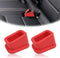 CmeRto 2Pcs Safety Belt Buckle Holder Booster Auto Safety Belt Guard Easy Access