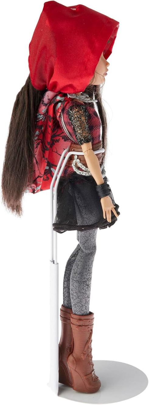 DSP-5125W 10, 11, 12 inch 1.125" 1.5" 3.25" 4" Plymor White Adjustable Doll Stand, fits and Slim Waist Dolls, Waist is