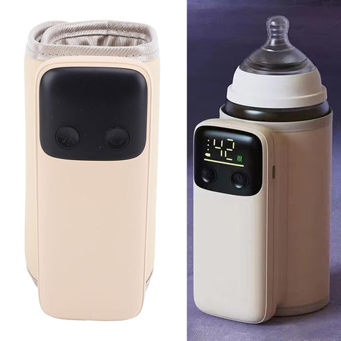 LICAEVEY Portable Bottle Warmer for Travel, Fast Heating Rechargeable Baby Breastmilk Constant Temperature Equipment