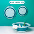 3-Pack Set, 3 Set Collapsible Wash Basin Baby Kids Wash Basin Dish Tub for Travel Home, Different Sizes Space Saving