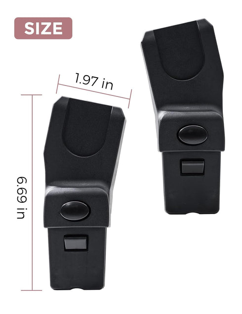 Momcozy GEMM, Car Seat Adapters Only ChangeGo Baby Stroller | Compatible Models for : Joie Cybex, Nuna, Bugaboo