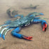 Realistic Crab Marine Animal Model Toys, 2 Pcs Simulated Sea Life Animals Figurine Collection for Science Educational