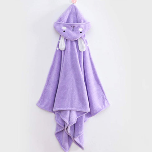 27.5" 55" ROMASA Toddler Hooded Bath Towel Ultra Soft Towel Highly Absorbent Bathrobe Blanket for Boys Girls- x