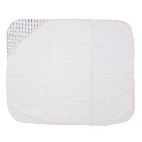 Buttons & Stitches 3 Pack GS71768 Baby Girl Rolled/Carded Hooded Towels in Fresh Florals Print