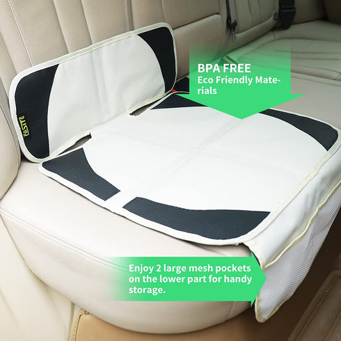 FASITE Car Seat Protector for Baby Child Car Seats - Auto Seat Cover Mat,Protective Non-Slip Waterproof Car Seat Cover