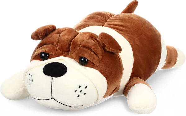 Vertintong 17.7" Soft Dog Plush - Huggable Stuffed Animal Pillow for Kids Birthday