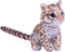 Wild Republic Rainforest Ocelot, Stuffed Animal, 6 Inches, Plush Toy, Fill is
