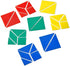 ETA hand2mind Small Plastic Tangrams, Set of 4