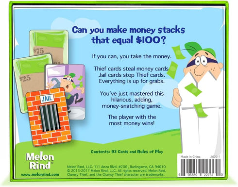 Melon Rind Clumsy Thief - Family Math Game for Kids Ages 8 and Up