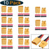 10 Pairs HobbyPark XT30 Connectors Male Female Power Plugs with Heat Shrink Tubing for RC Lipo Battery Pack