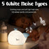 7 Cute Night Light Gifts for Kids, Colors Blue Whale Toys Cute Lamp,Soft Silicone Baby Night Light,Silicone Whale