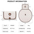 SONARIN Cute Portable Baby Changing Mat,Waterproof Folding Diaper Changing Pad Lightweight Travel Nappy Changing Mat