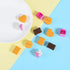 Cookie Erasers for Kids - 12 Pieces 3D Cute Food Puzzle Mini Biscuit Erasers, Fun Desk Pet Erasers