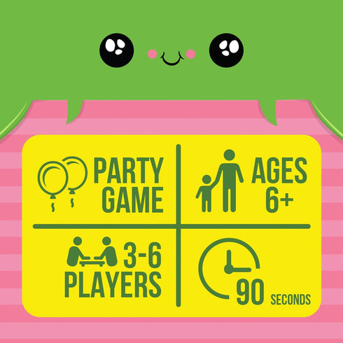 Exploding Kittens Presents: Hoppy Salmon, Quick Card Game for Family Fun, 3-8 Players, Ages 6+
