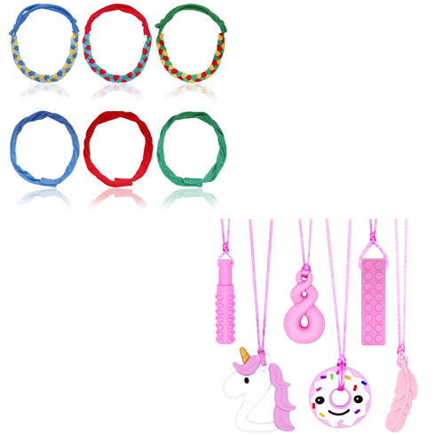 Hoaisun Chewy Necklace senosry 12pack