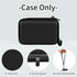 Hard Case Compatible with Analogue Pocket Handheld Game Console, Portable Mini Game Player Storage Bag for Video Games Cards, Charging Cable and Accessories (Box Only)-Black