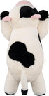 Crillop 25.6 inches, 5 lbs, Weighted Plush Cow Stuffed Animal, Soft Plushie for Kids and Adults (Cow Large)