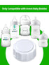 Travel and Storage Bottle Caps Replacement for Avent Baby Bottles, 8 Count
